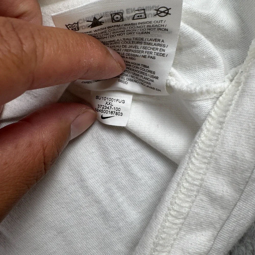 Nike Easy Does It Rap Eazy E Vintage T Shirt Size 2XL Men's White‎ Y2K